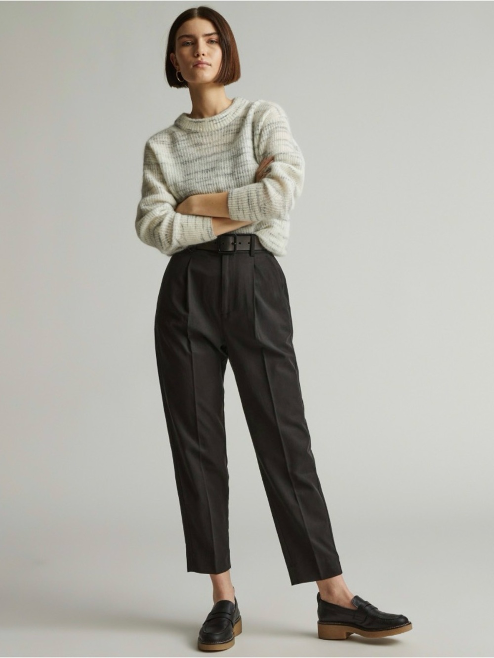 Everlane Tencel Way High Taper Pant / Size 10